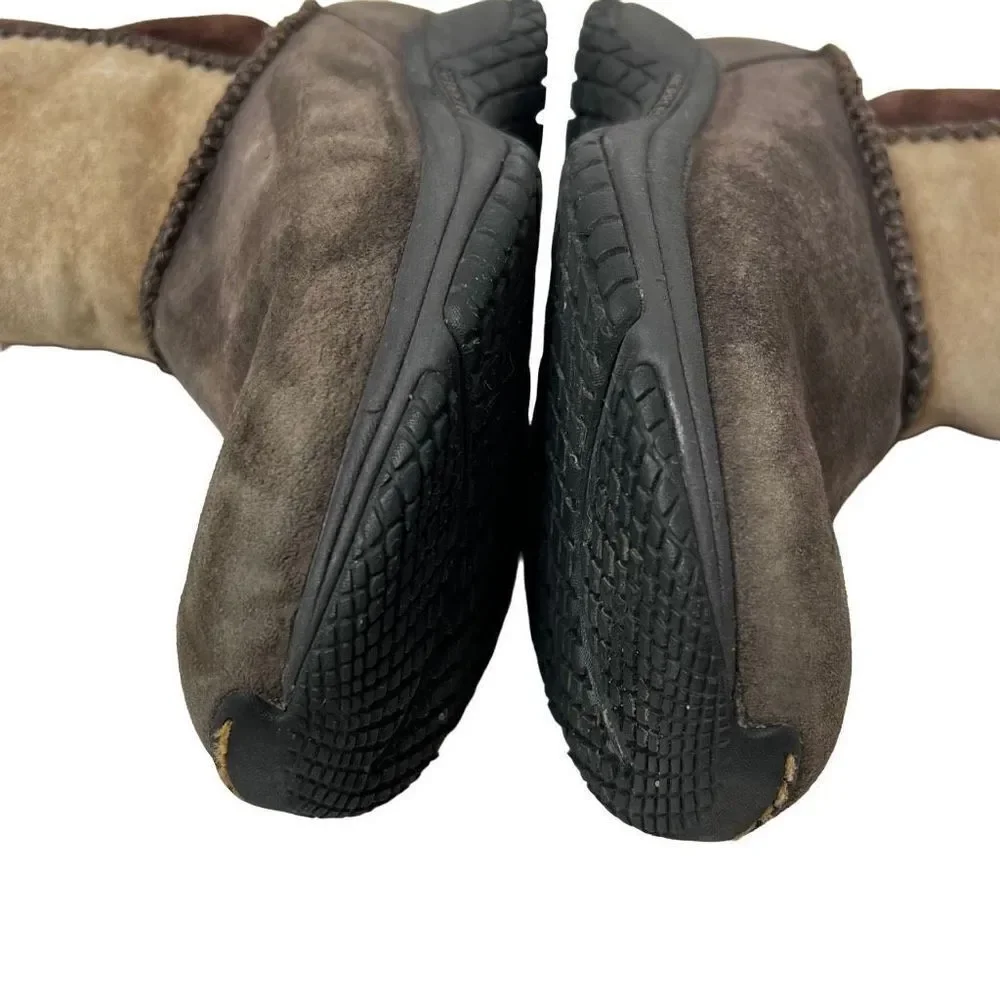 Merrell encore stitch high express fur lined suede boots size 8